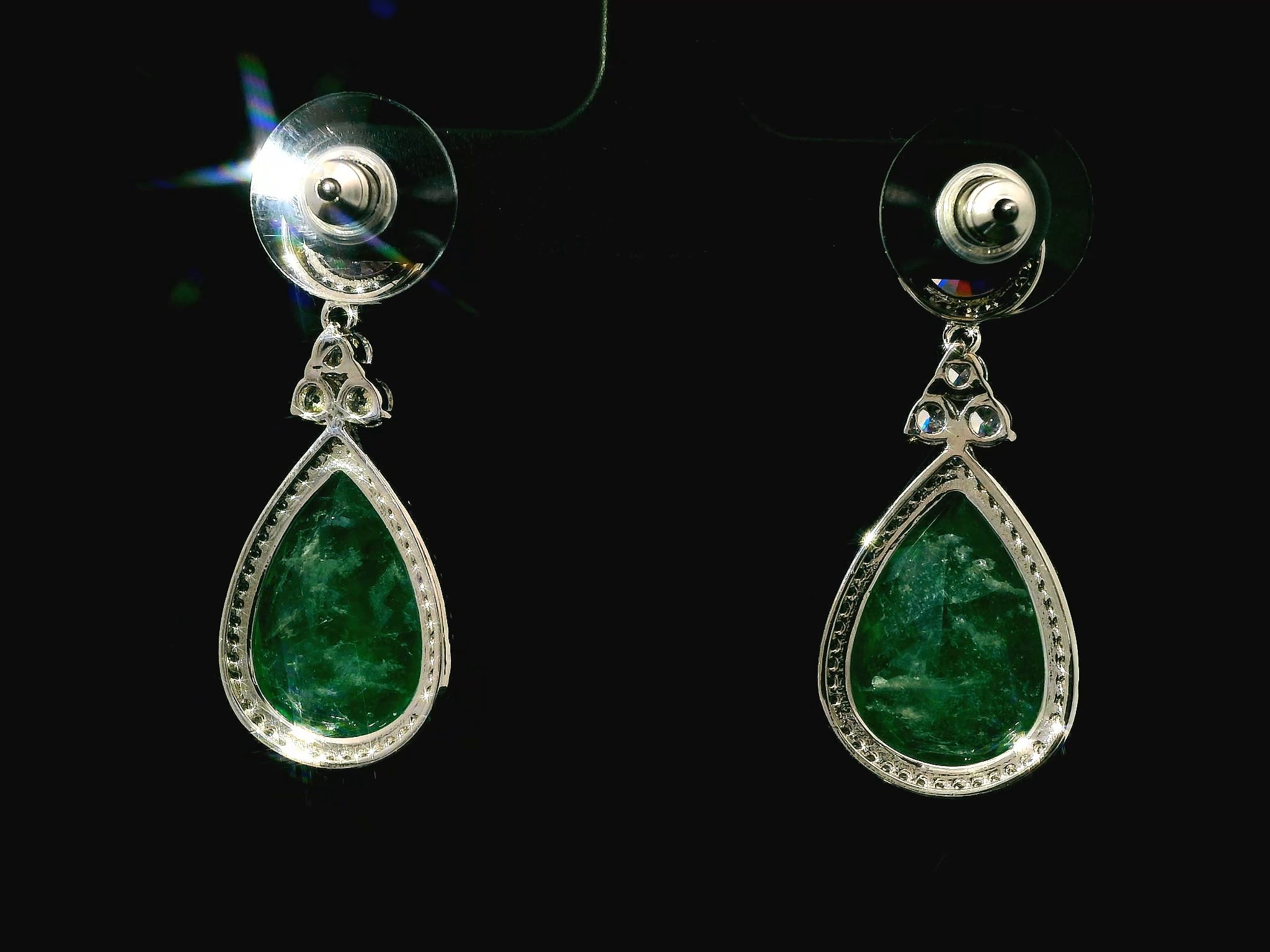 Zircon Earrings  18633