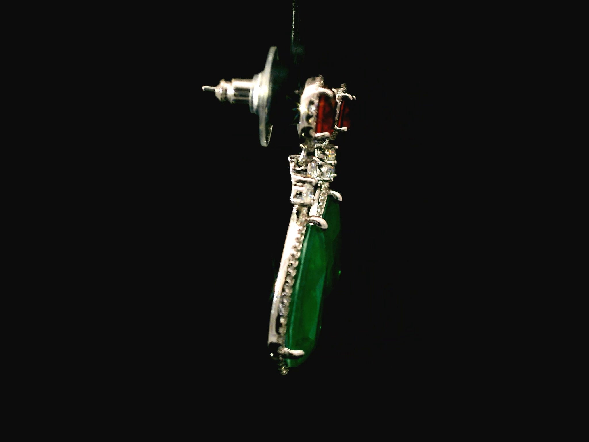 Zircon Earrings  18633
