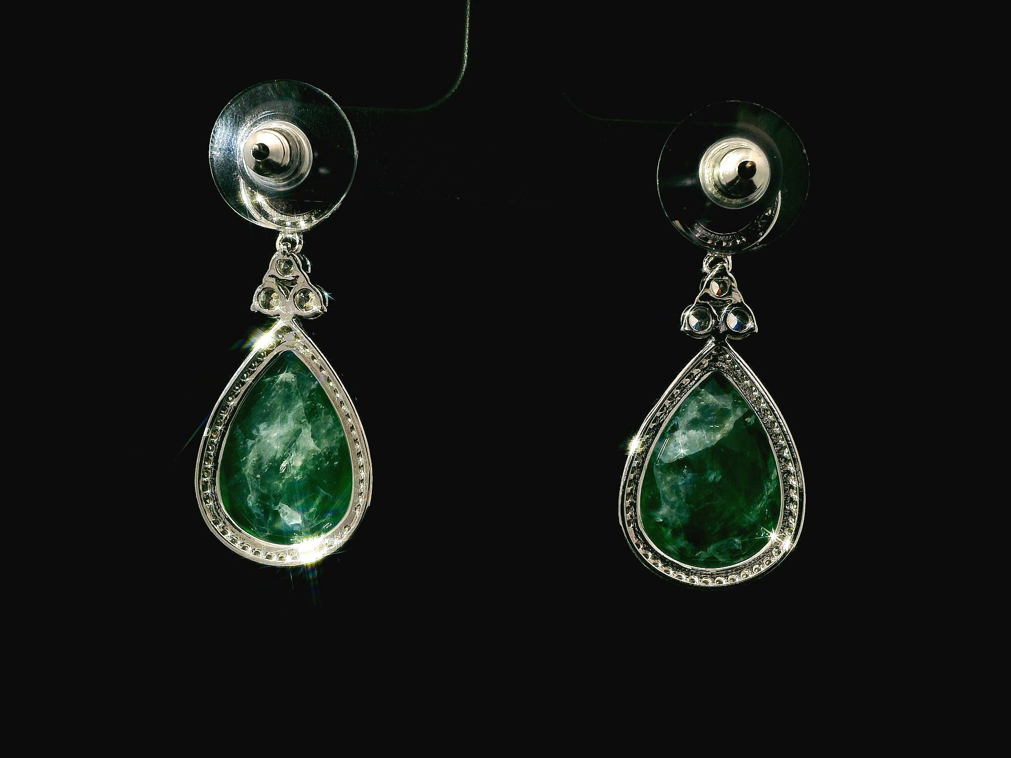 Zircon Earrings  18633