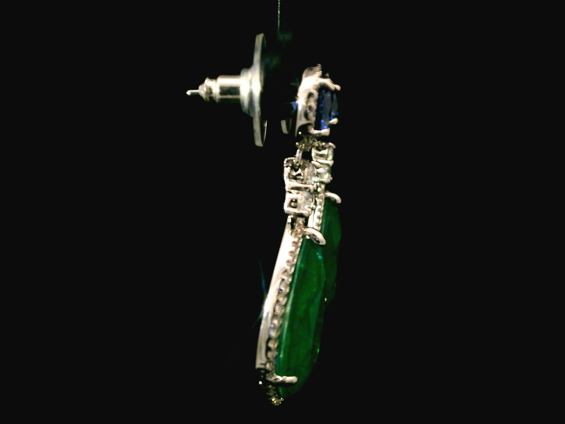 Zircon Earrings  18633