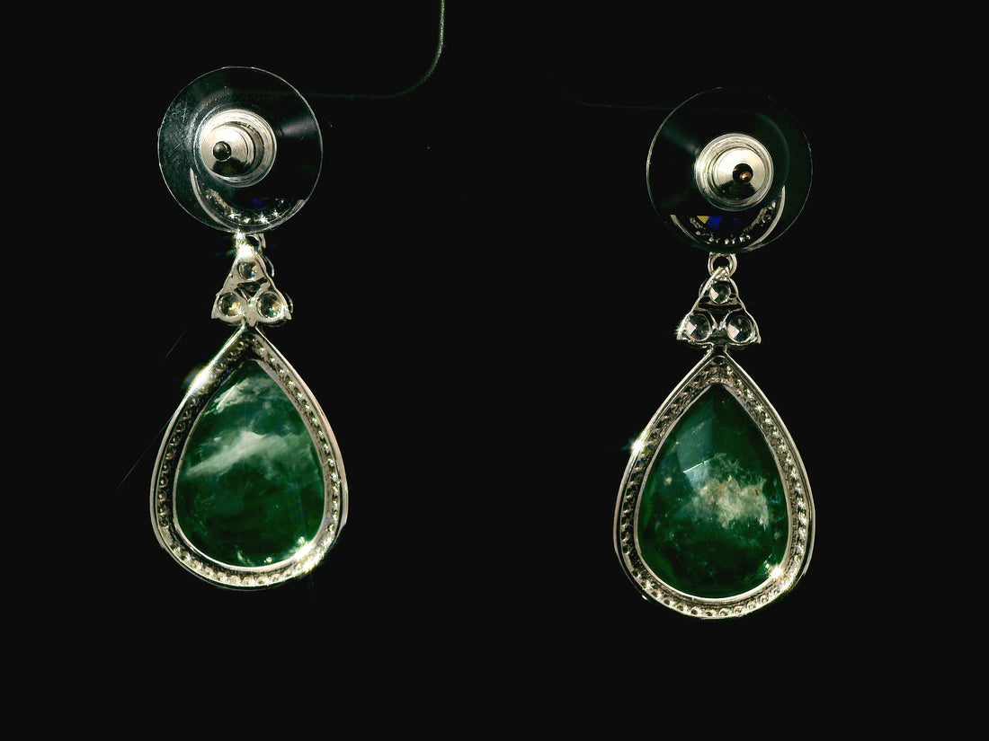 Zircon Earrings  18633