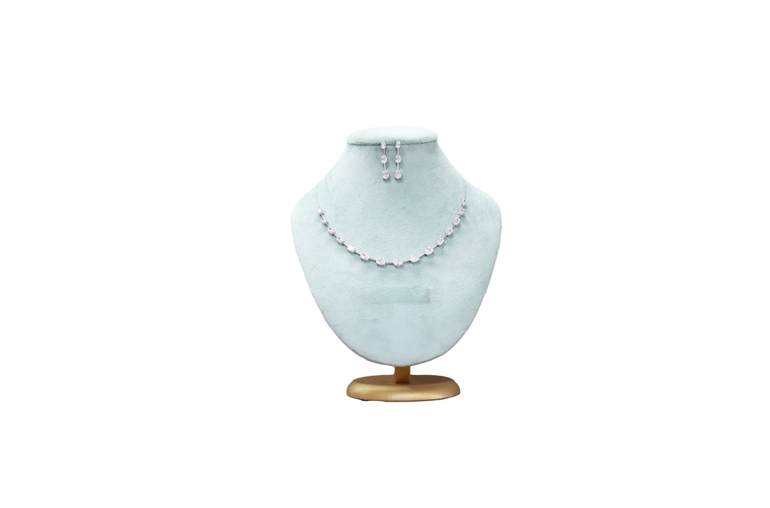 92.5 Sterling Silver Classic Oval Link Necklace 18901