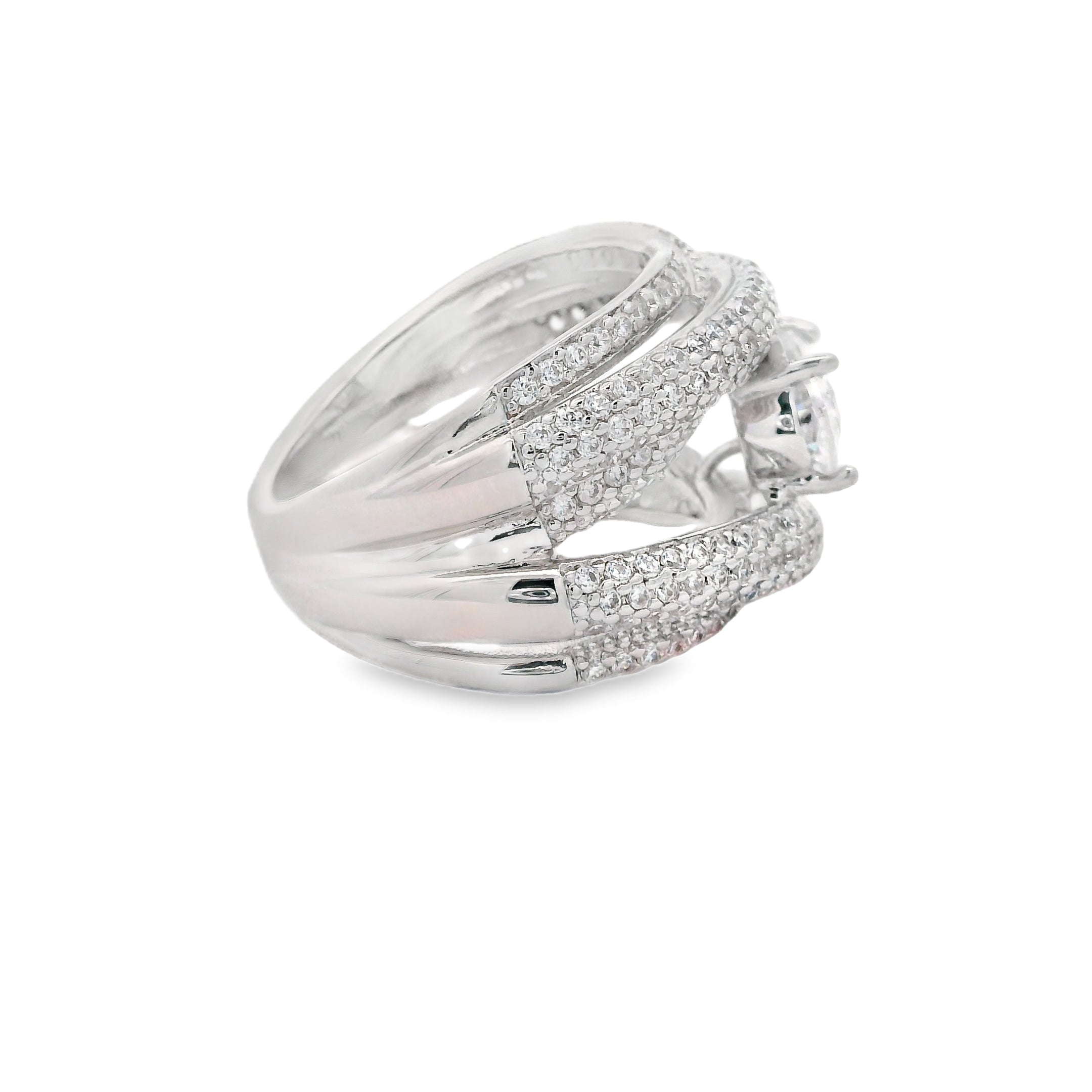 Zircon Finger Ring  19618