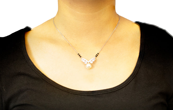 92.5 Silver Mangalsutra 15539