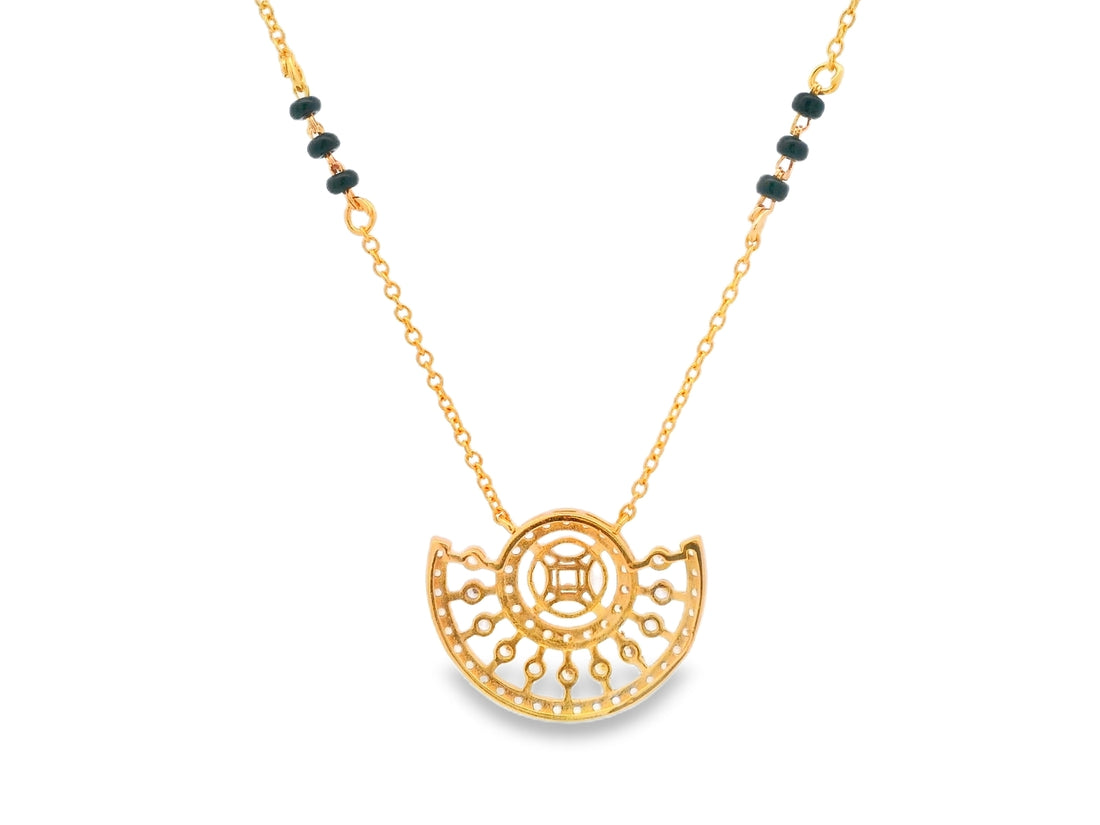 Zircon Mangalsutra 20344