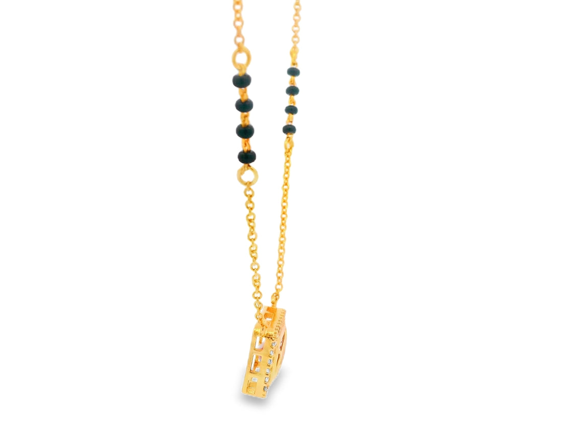 Zircon Mangalsutra 20357