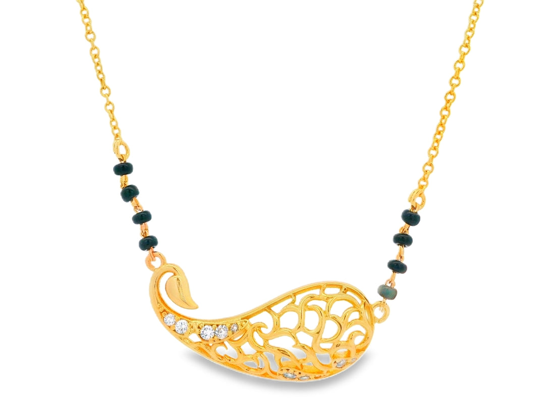 Zircon Mangalsutra 20376