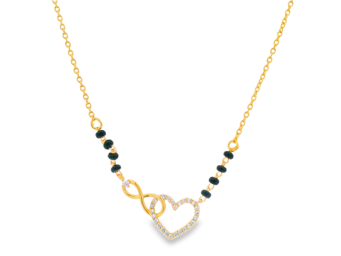 Zircon Mangalsutra  20378