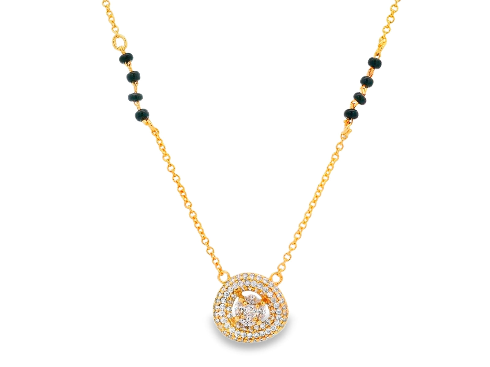 Zircon Mangalsutra 20419