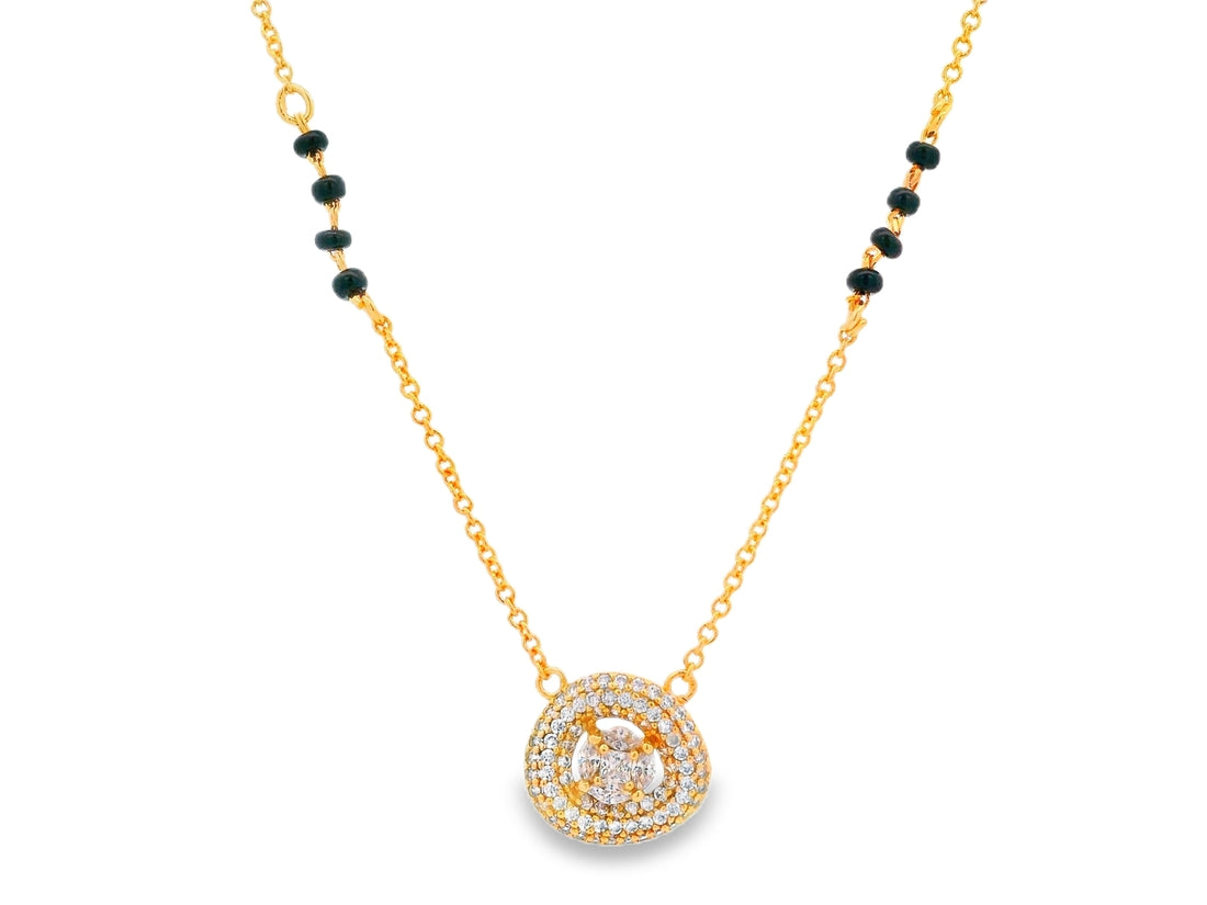 Zircon Mangalsutra 20419
