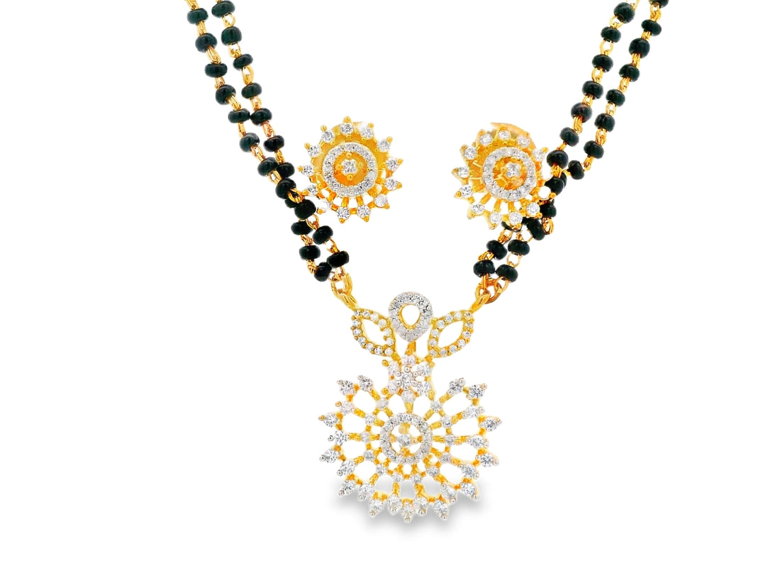 Zircon Mangalsutra  20468