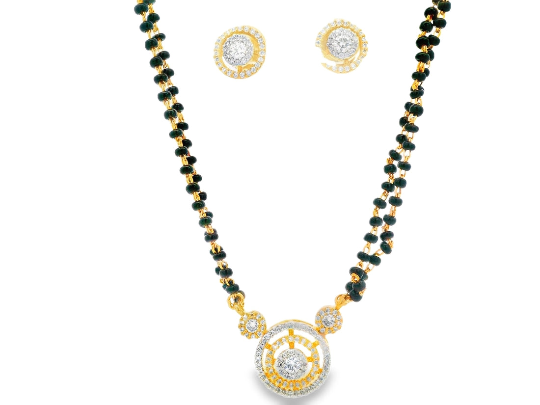 Zircon Mangalsutra  20469