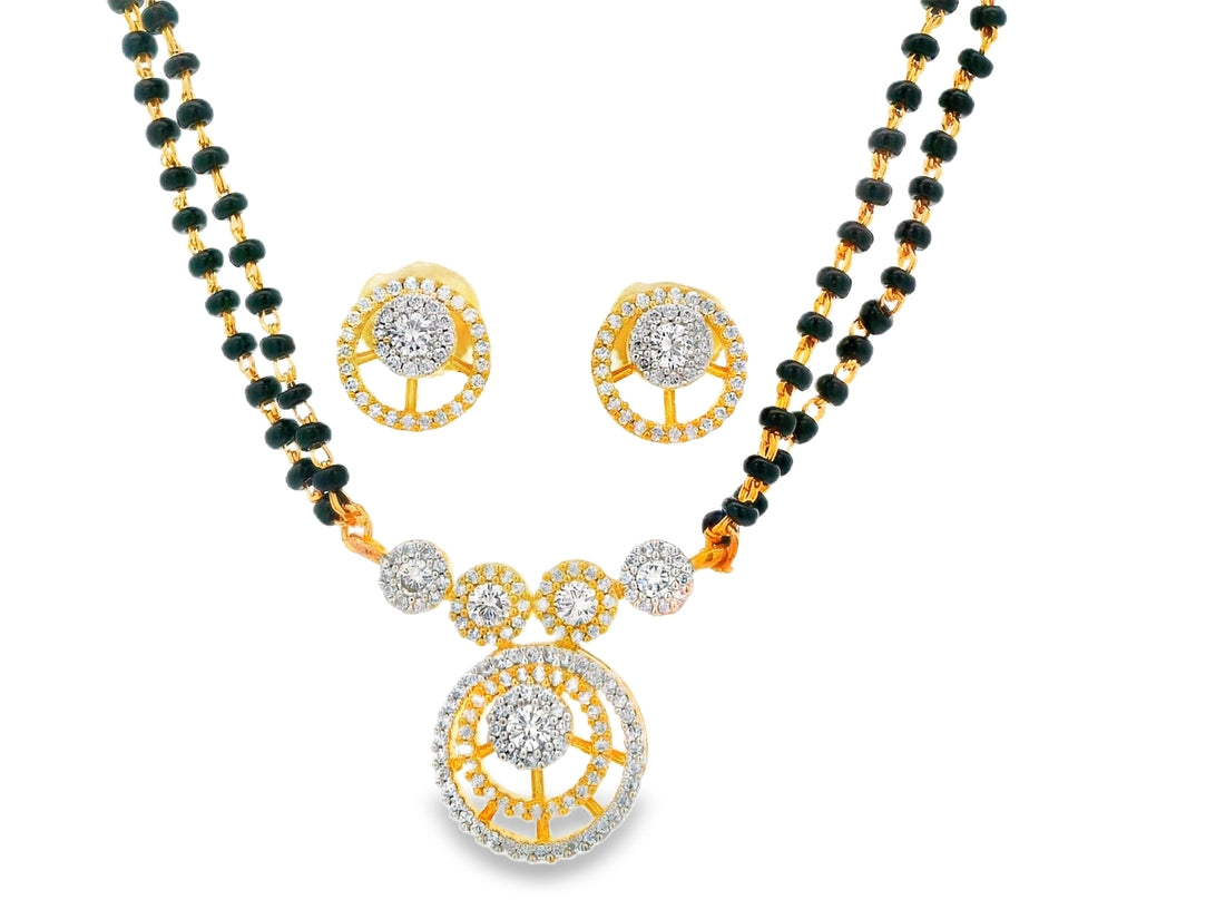 Zircon Mangalsutra  20470