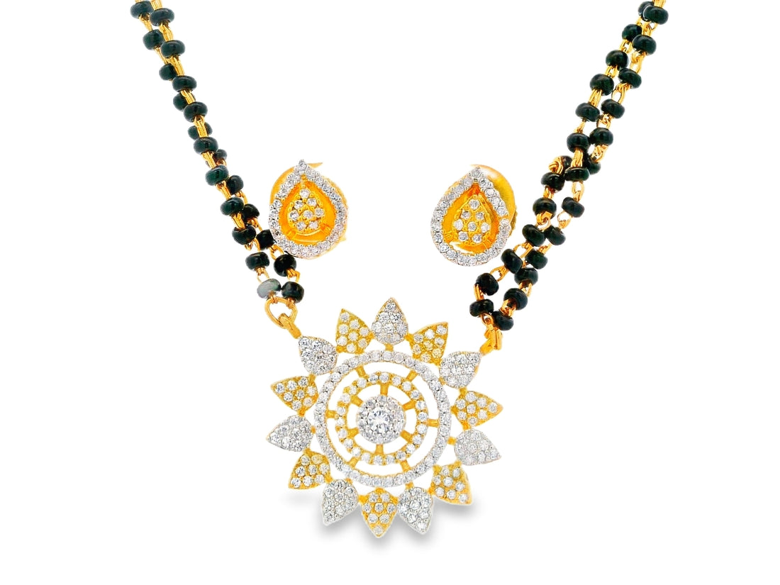 Zircon Mangalsutra  20472