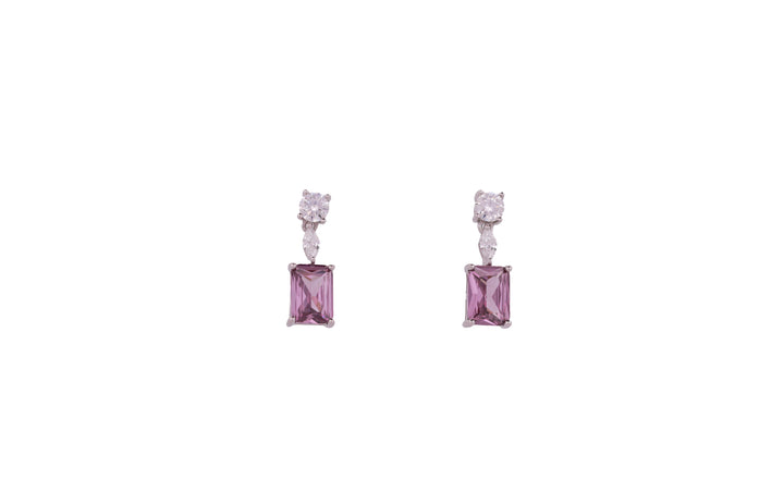 92.5 Sterling Silver Minimalist Drop Earrings 20578