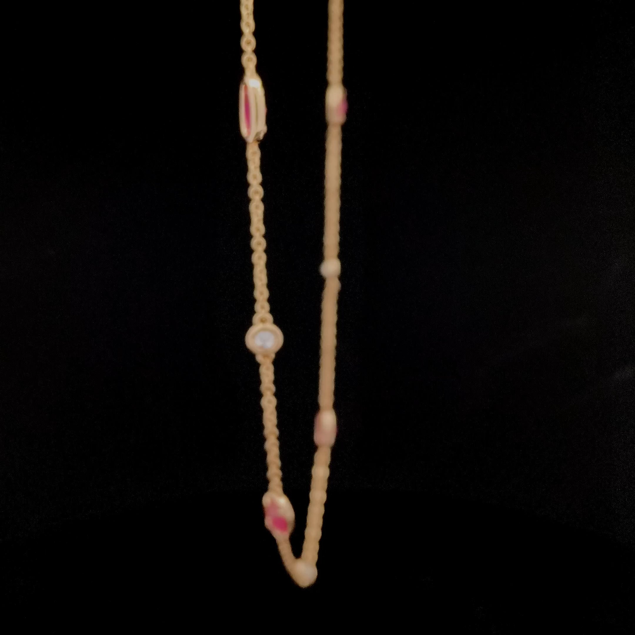 Zircon Diamond Chain 20725