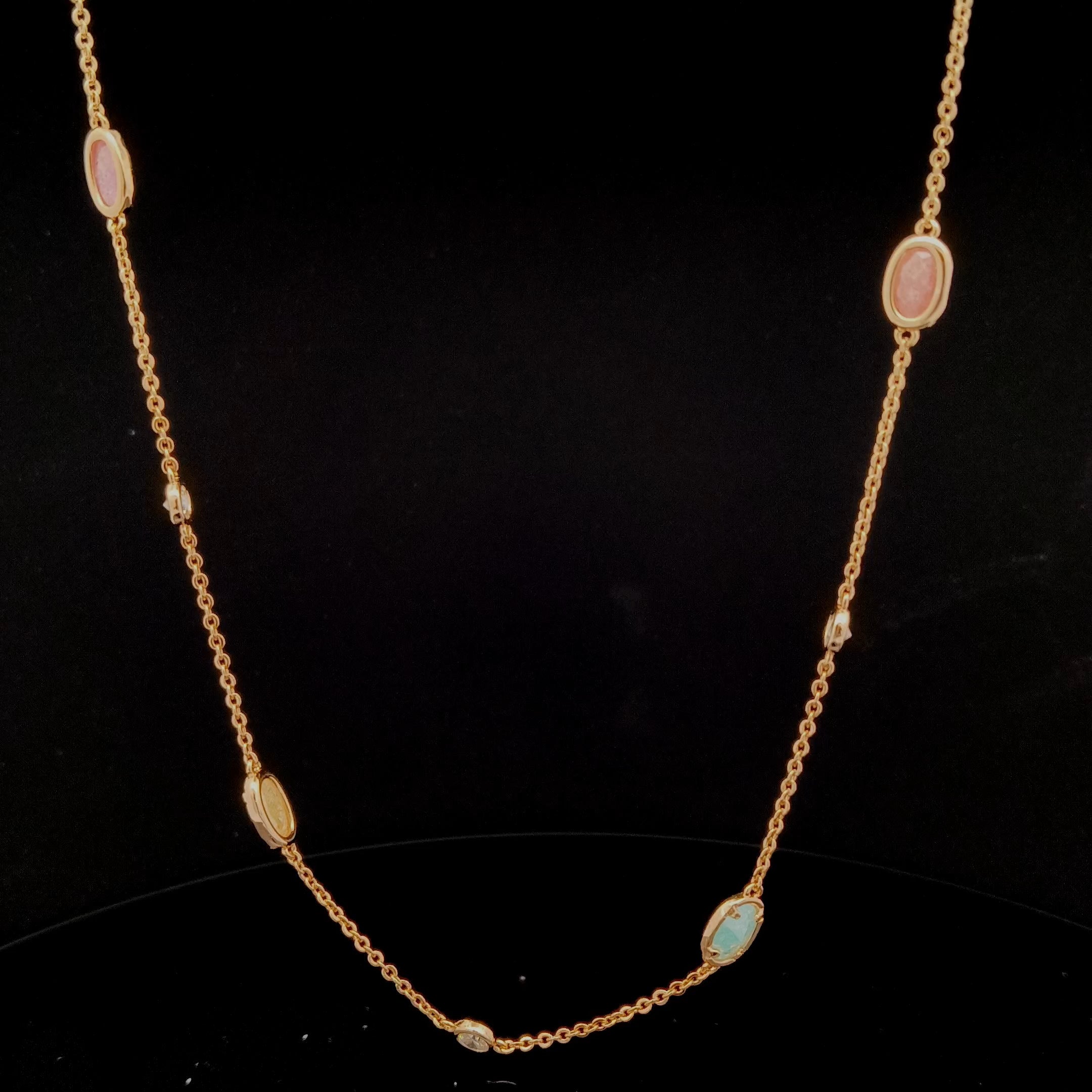 Zircon Diamond Chain 20725