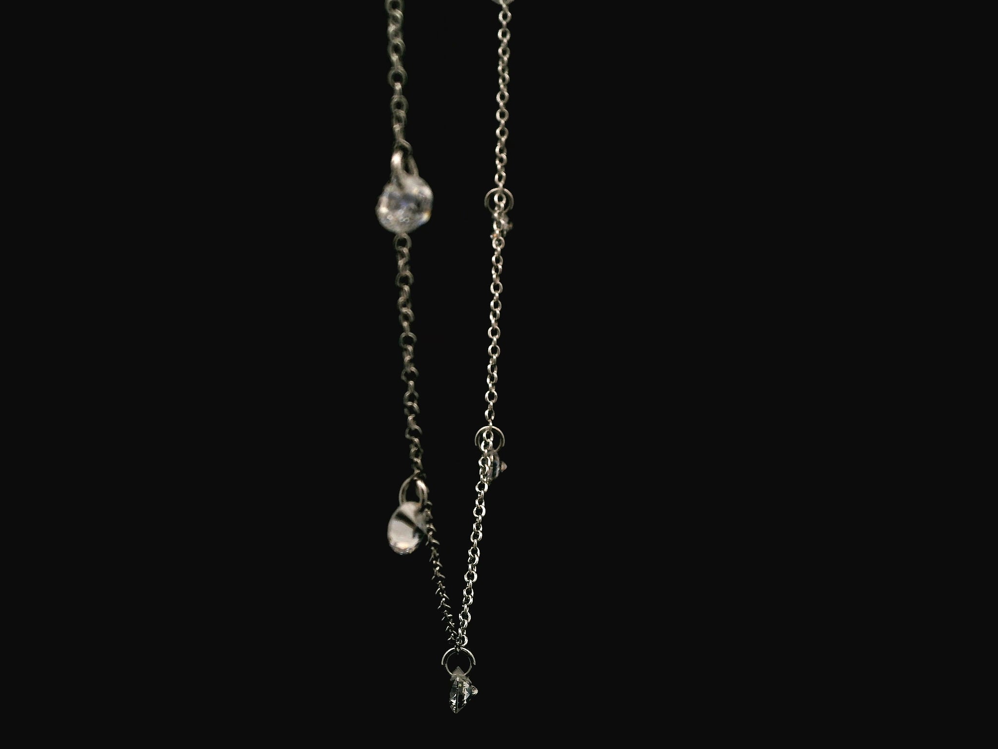 Zircon Chain Pendant Set 20893
