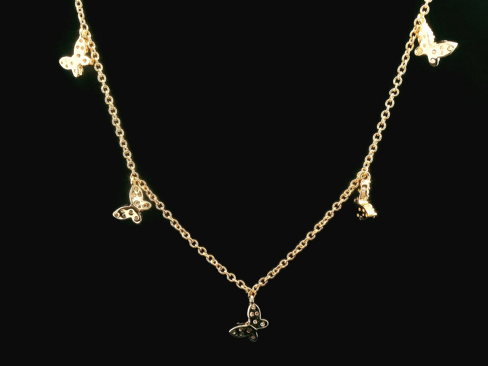 Zircon Chain Pendant Set 20976