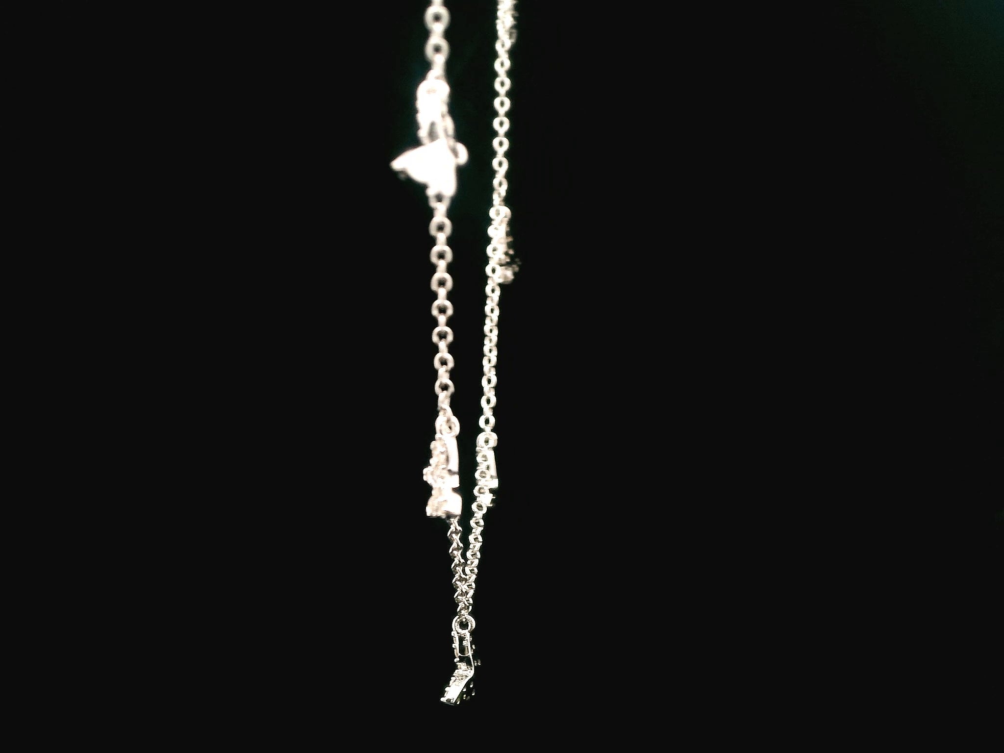 Zircon Chain Pendant Set 20976