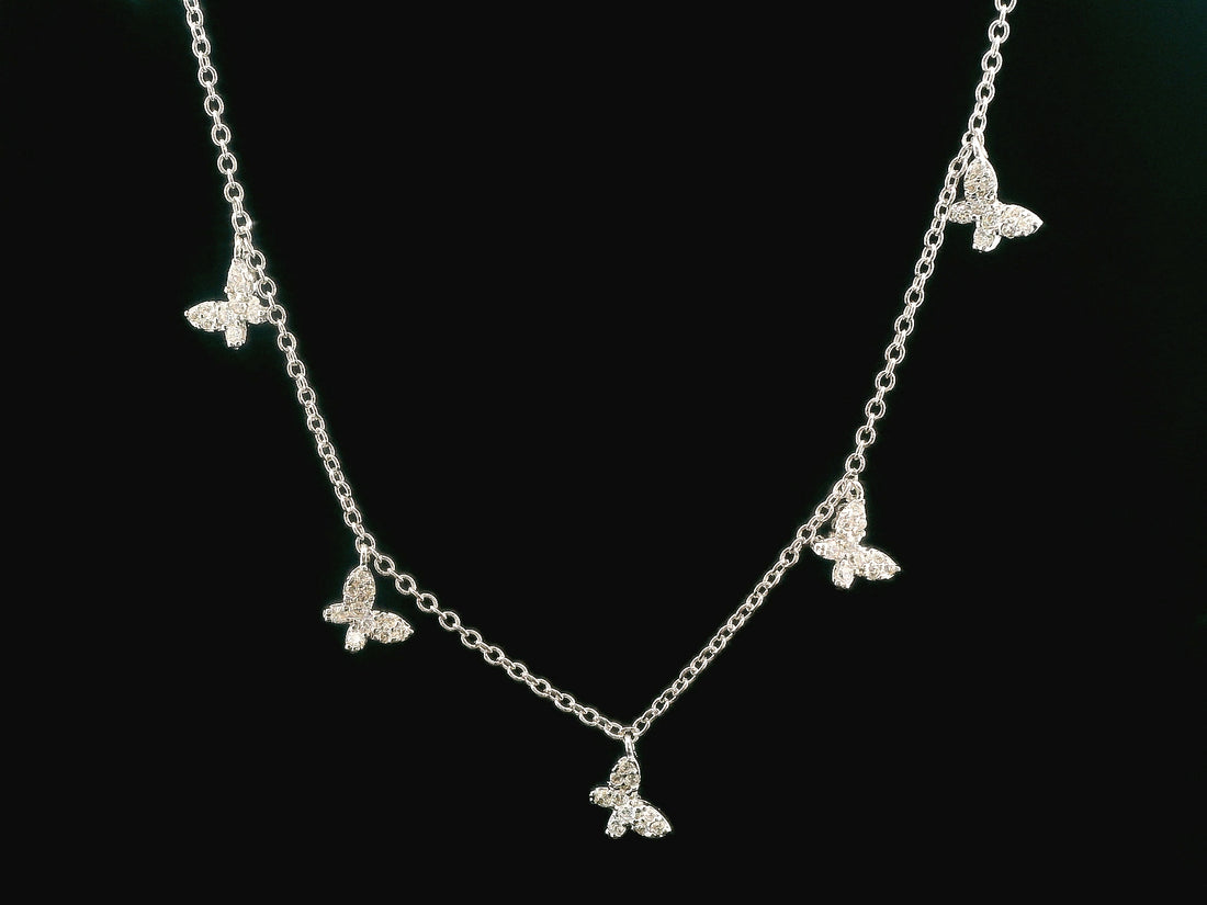 Zircon Chain Pendant Set 20976