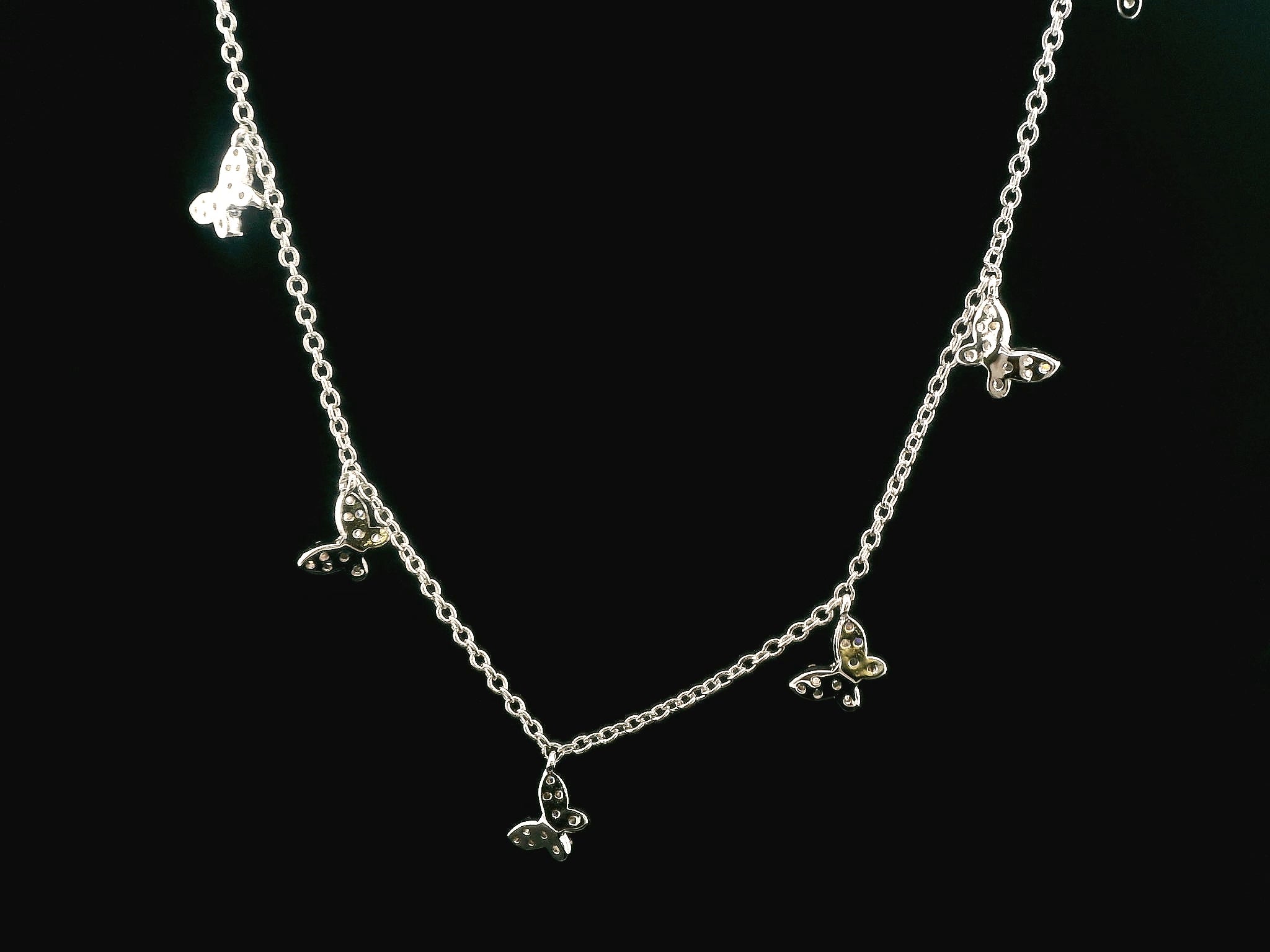 Zircon Chain Pendant Set 20976