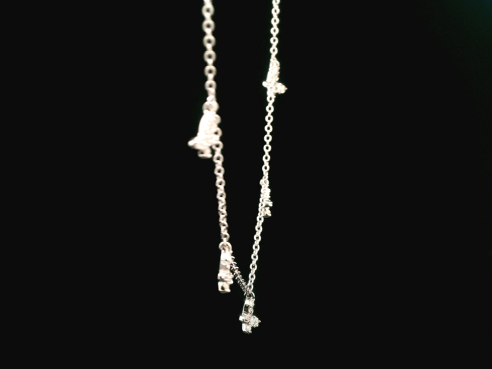 Zircon Chain Pendant Set 20976