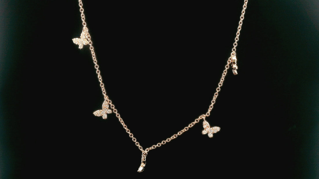 Zircon Chain Pendant Set 20976