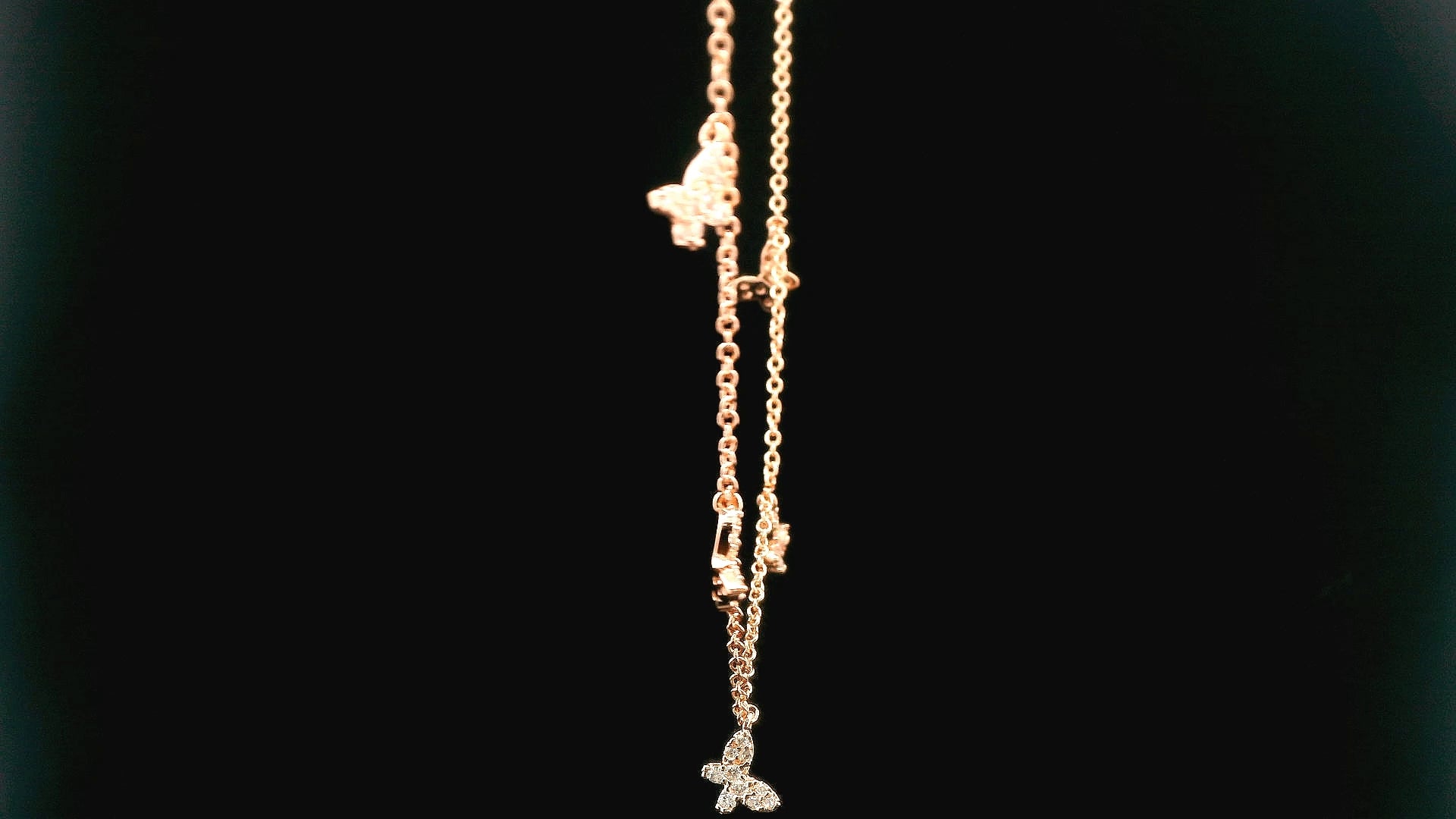 Zircon Chain Pendant Set 20976