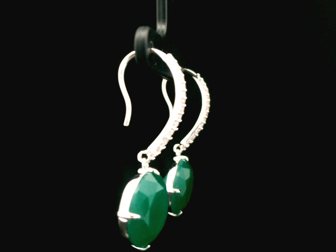Zircon Earrings  21124