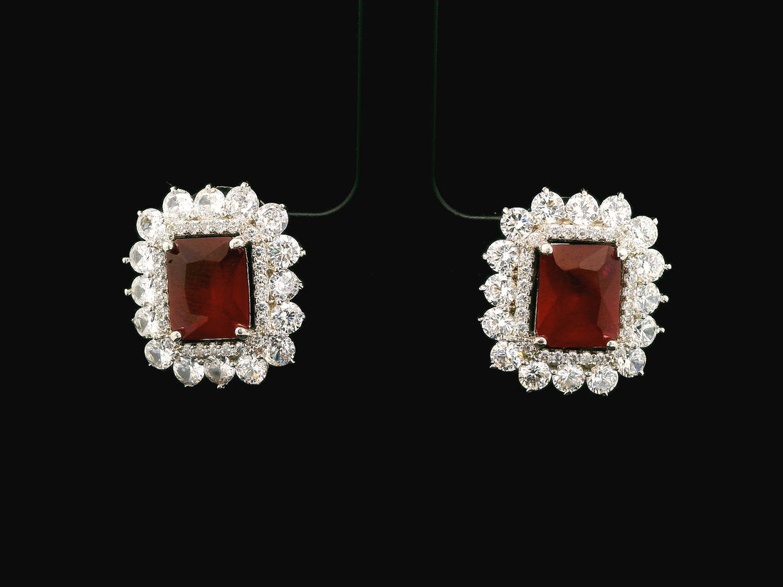 Zircon Earrings  21269