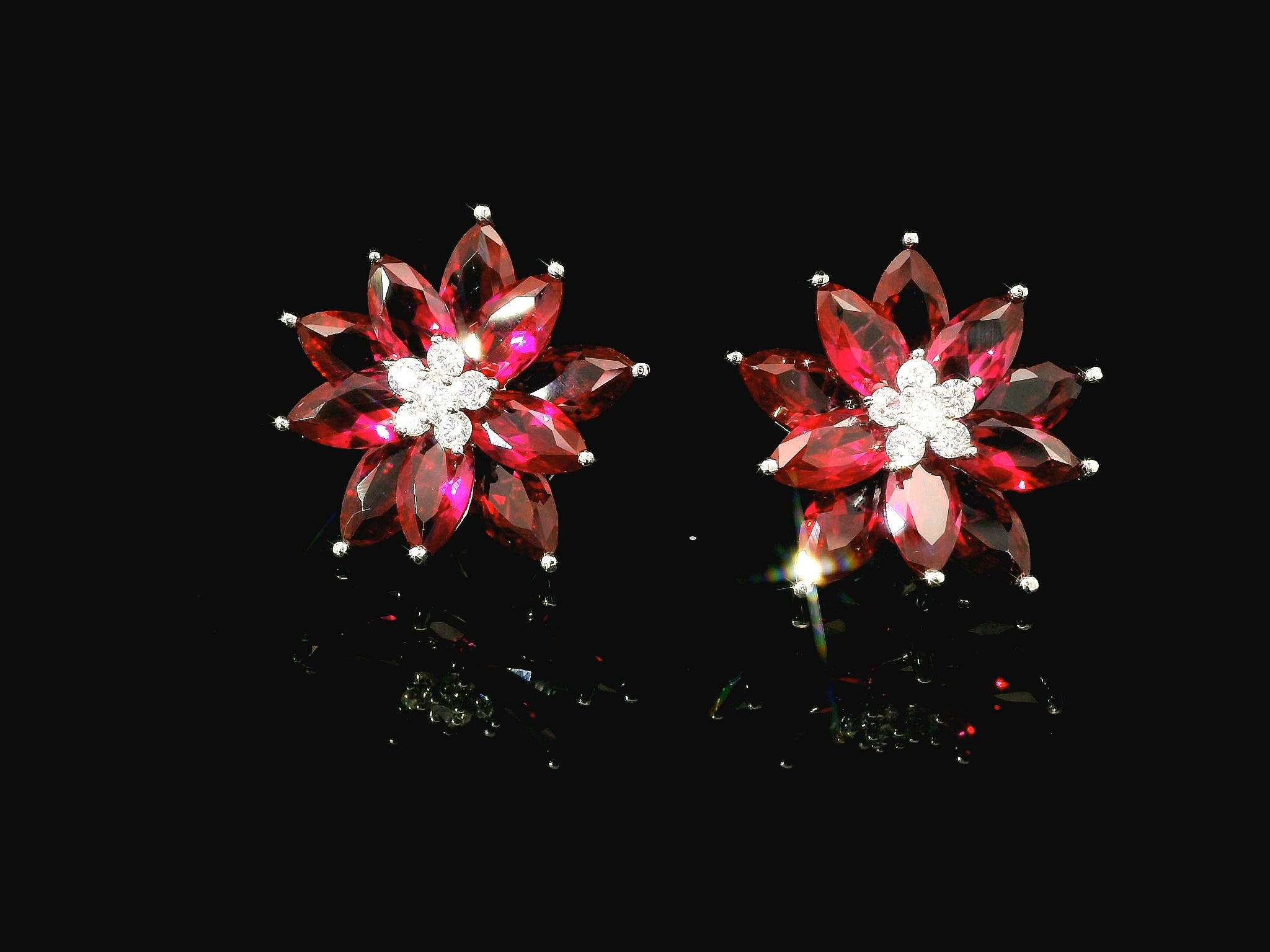Zircon Earrings 21301
