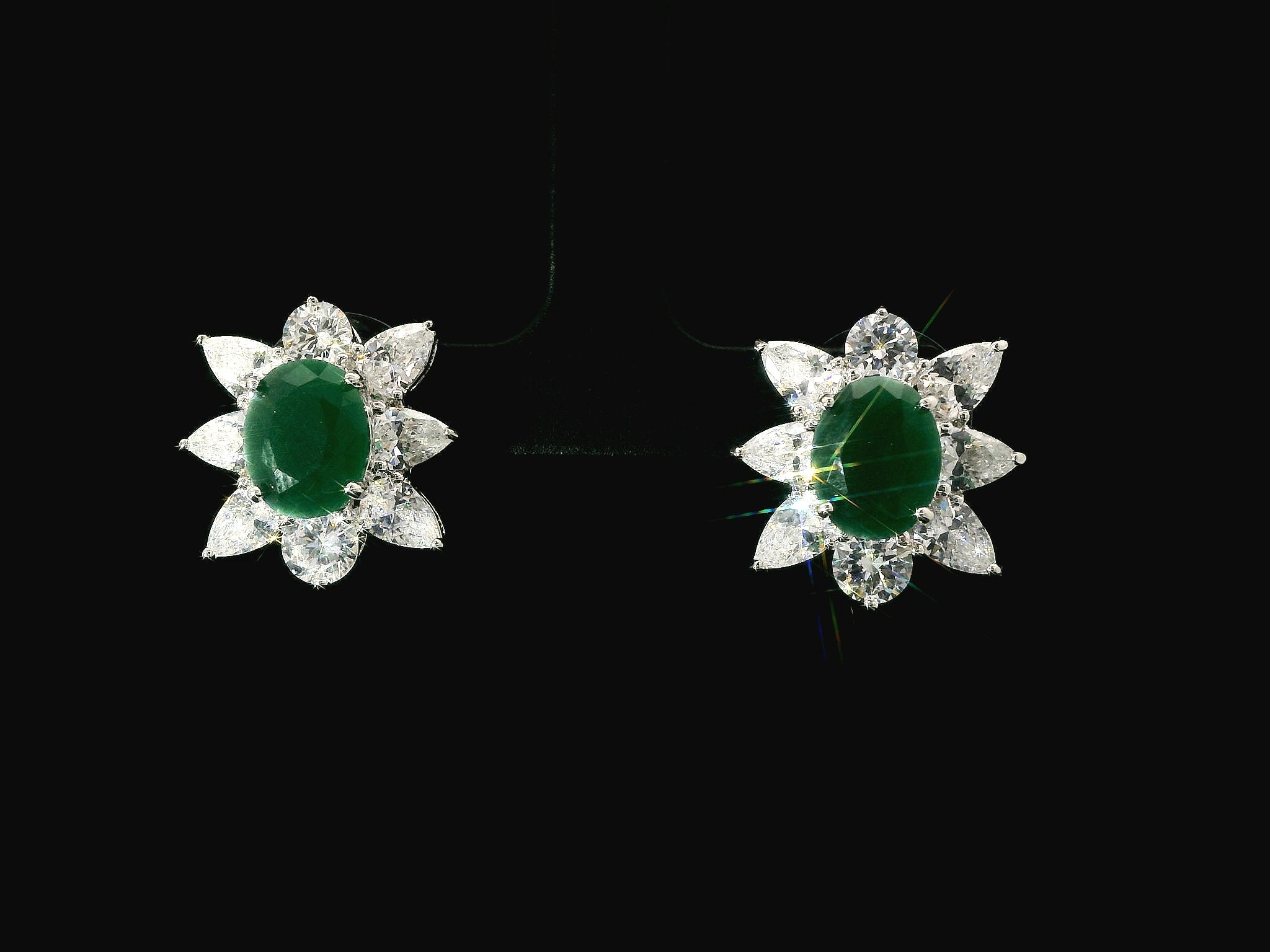 Zircon Earrings 21370