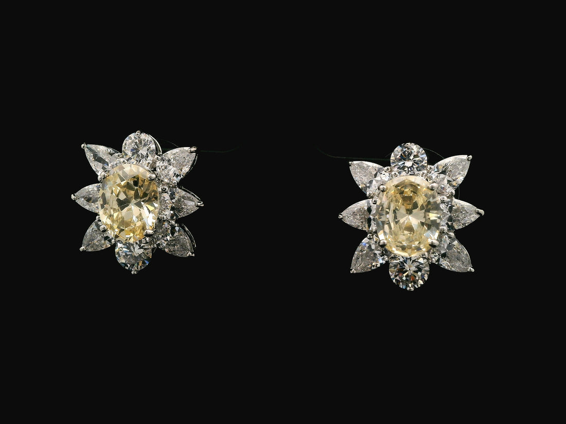 Zircon Earrings 21370