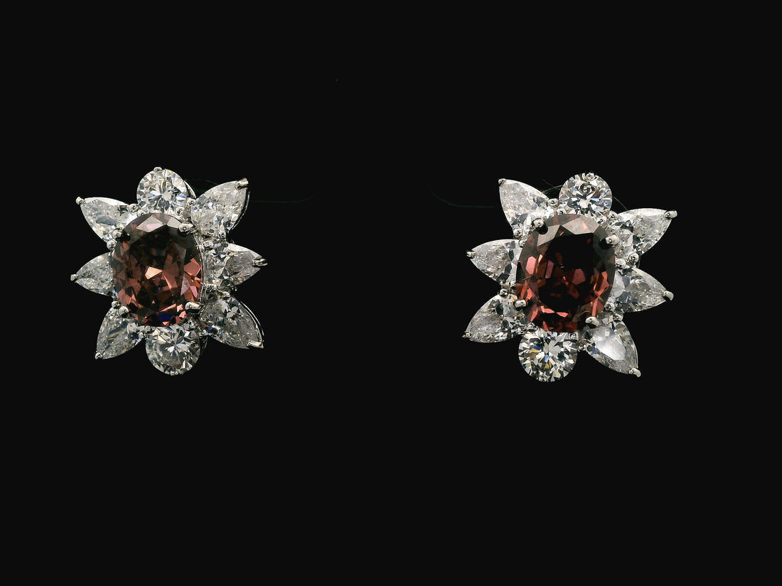 Zircon Earrings 21370