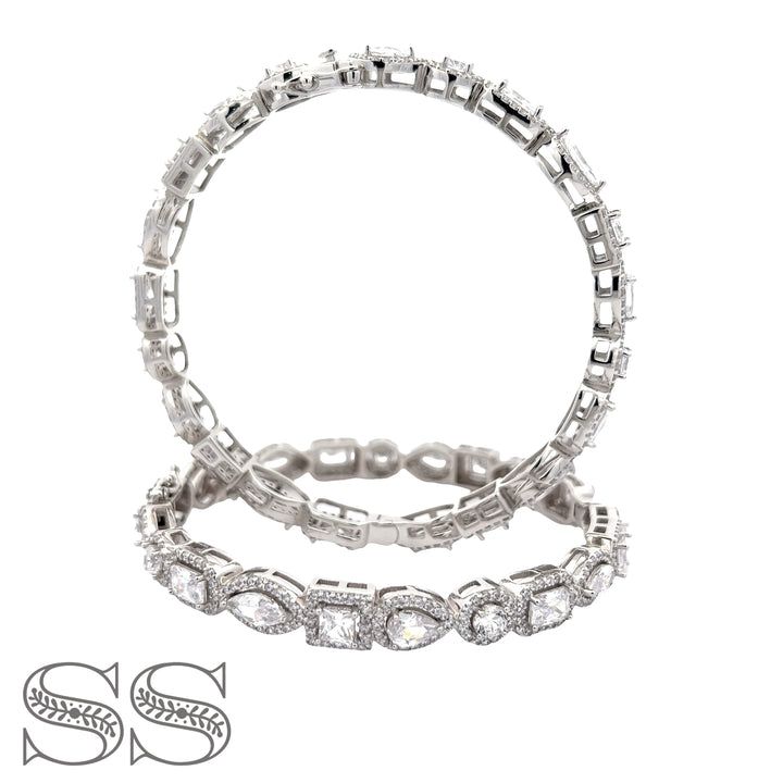 92.5 Sterling Silver Bangles  21536