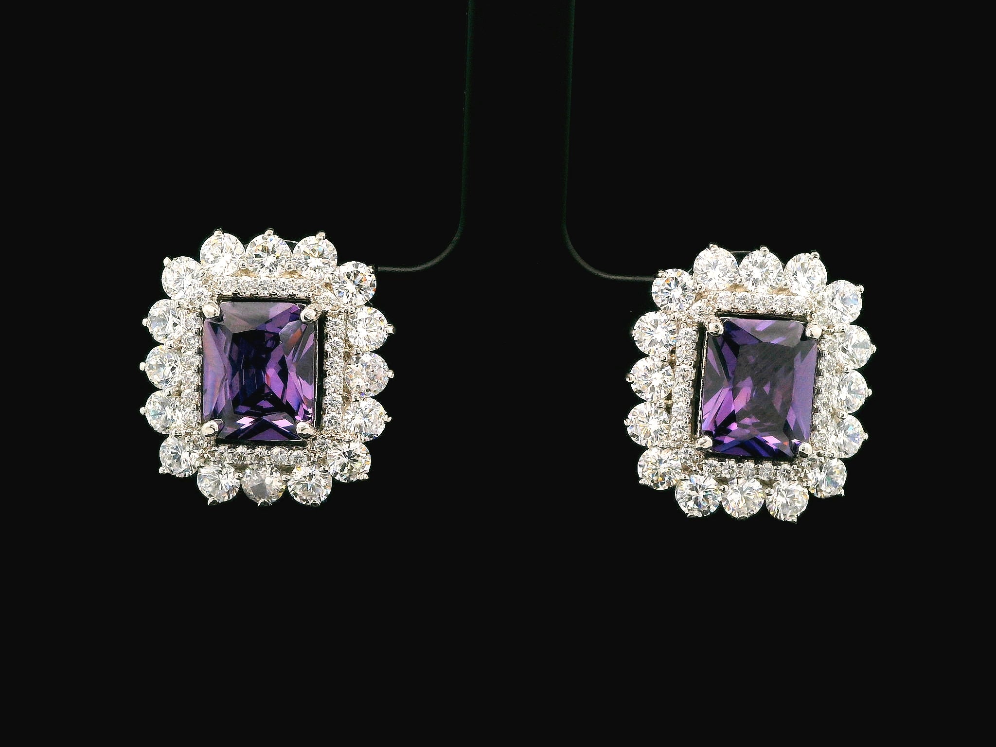 Zircon Earrings  21269