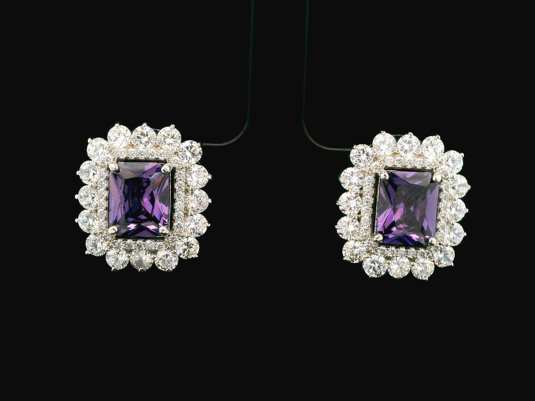 Zircon Earrings  21269
