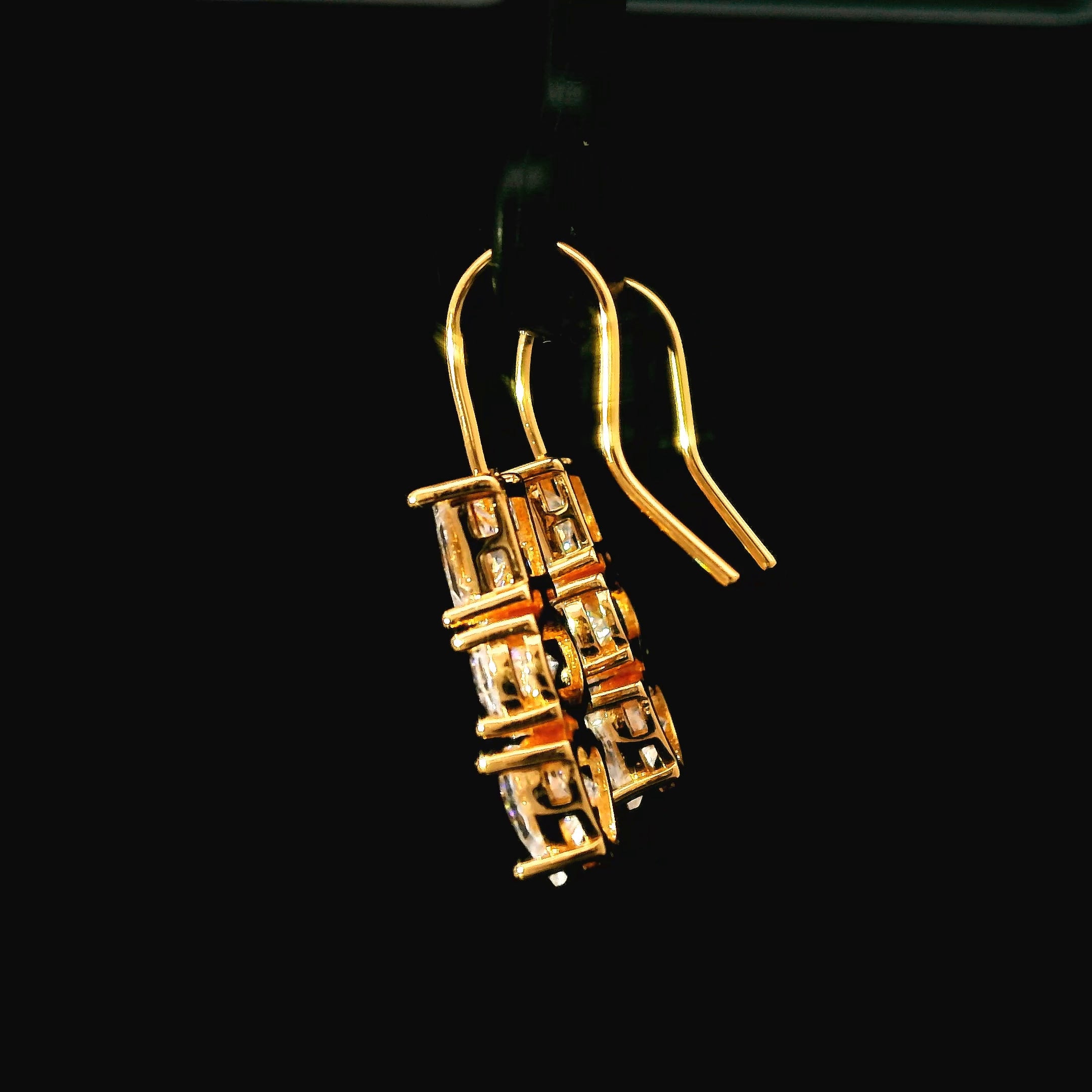 Zircon Earrings  22462