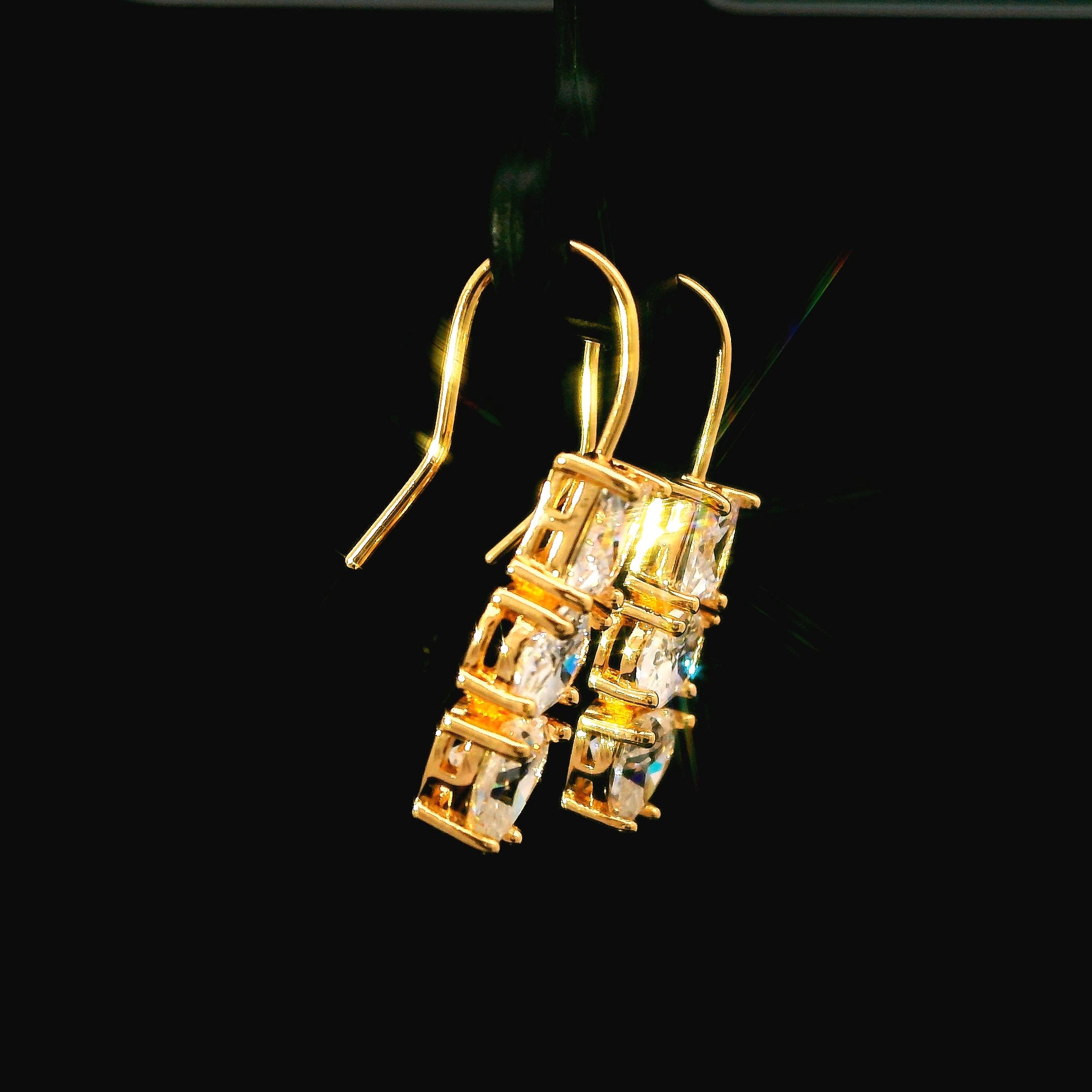 Zircon Earrings  22462
