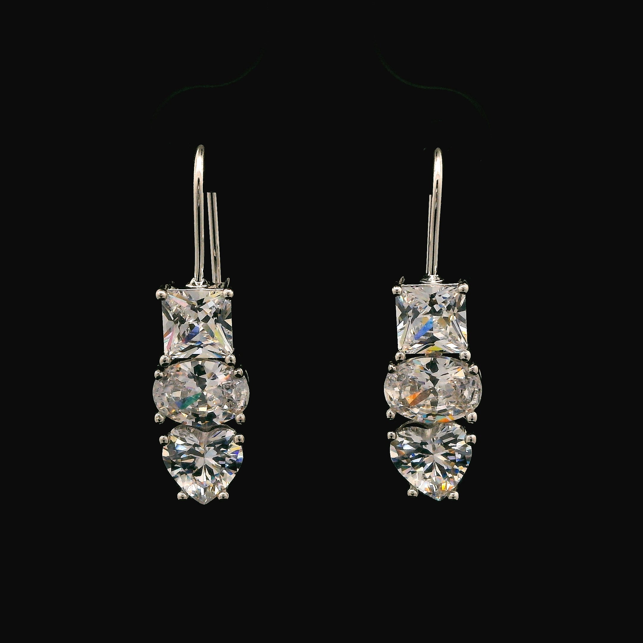 Zircon Earrings  22462