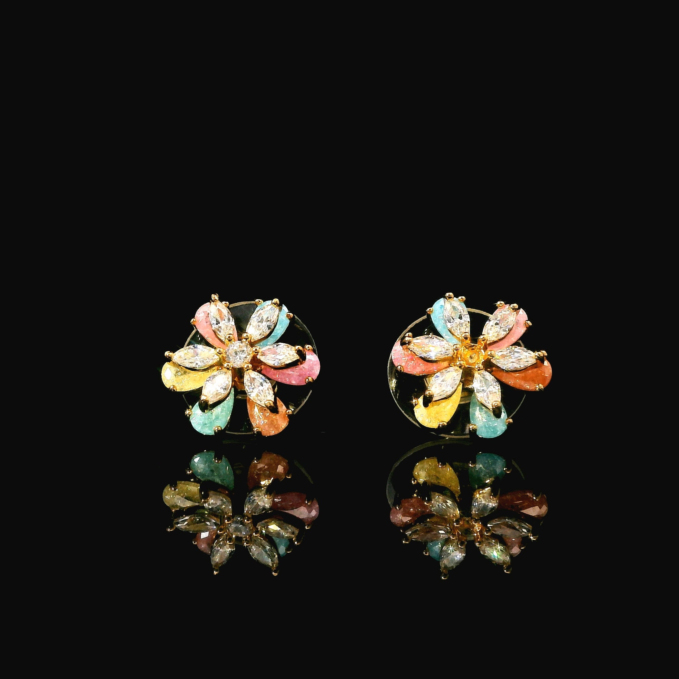 Zircon Earrings 22468
