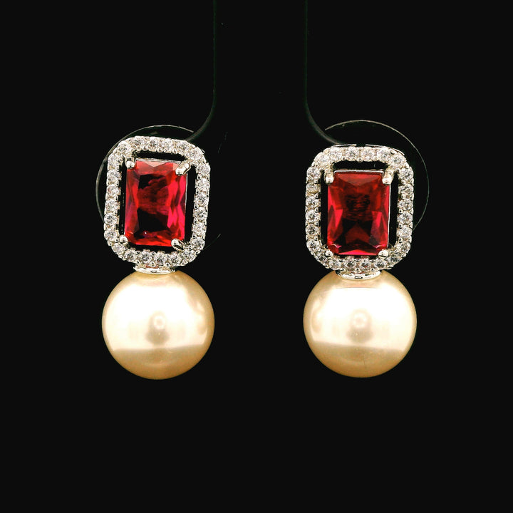 Zircon Earrings  22490