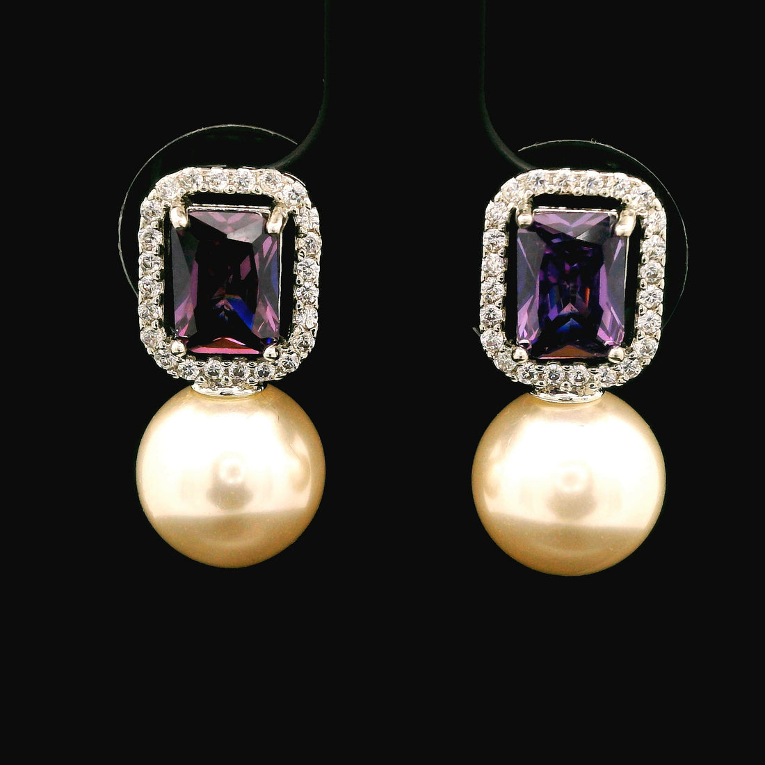 Zircon Earrings  22490
