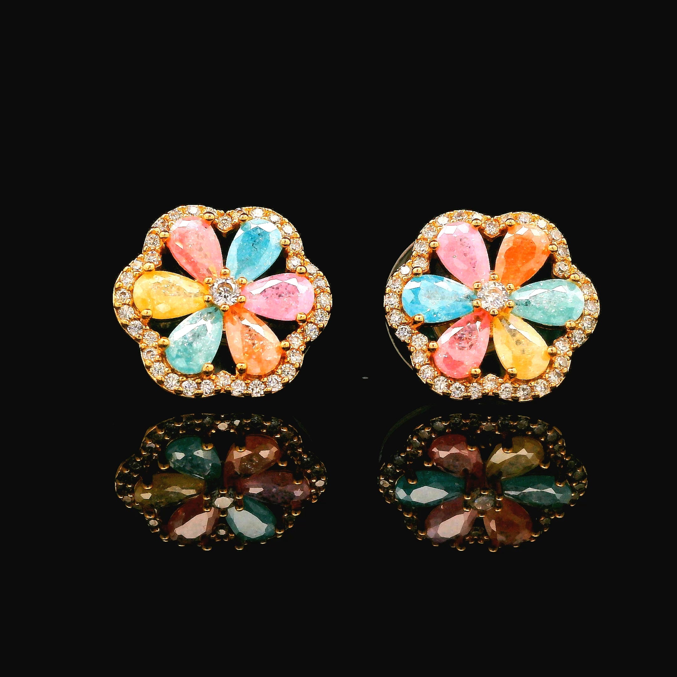 Zircon Earrings  22494