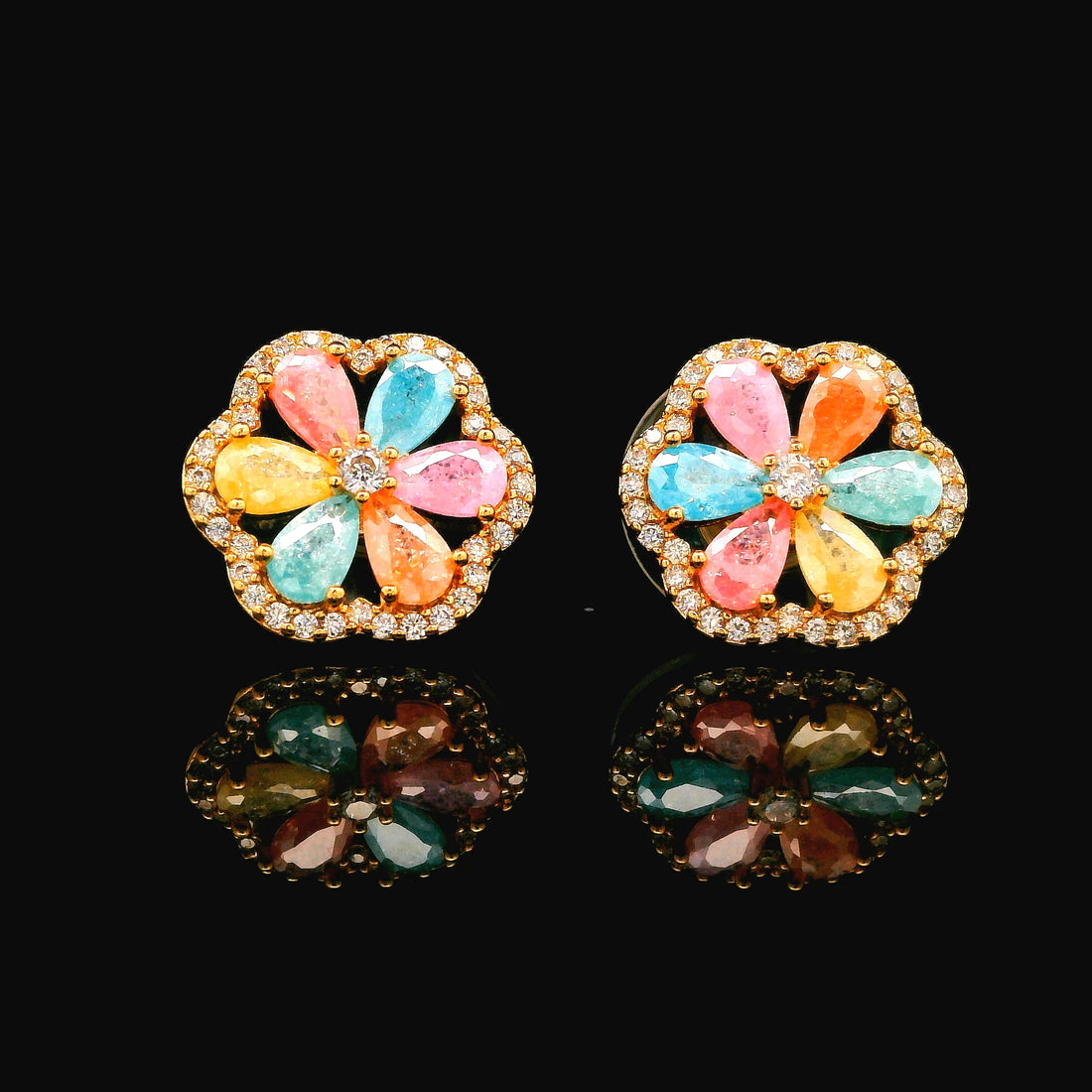 Zircon Earrings  22494