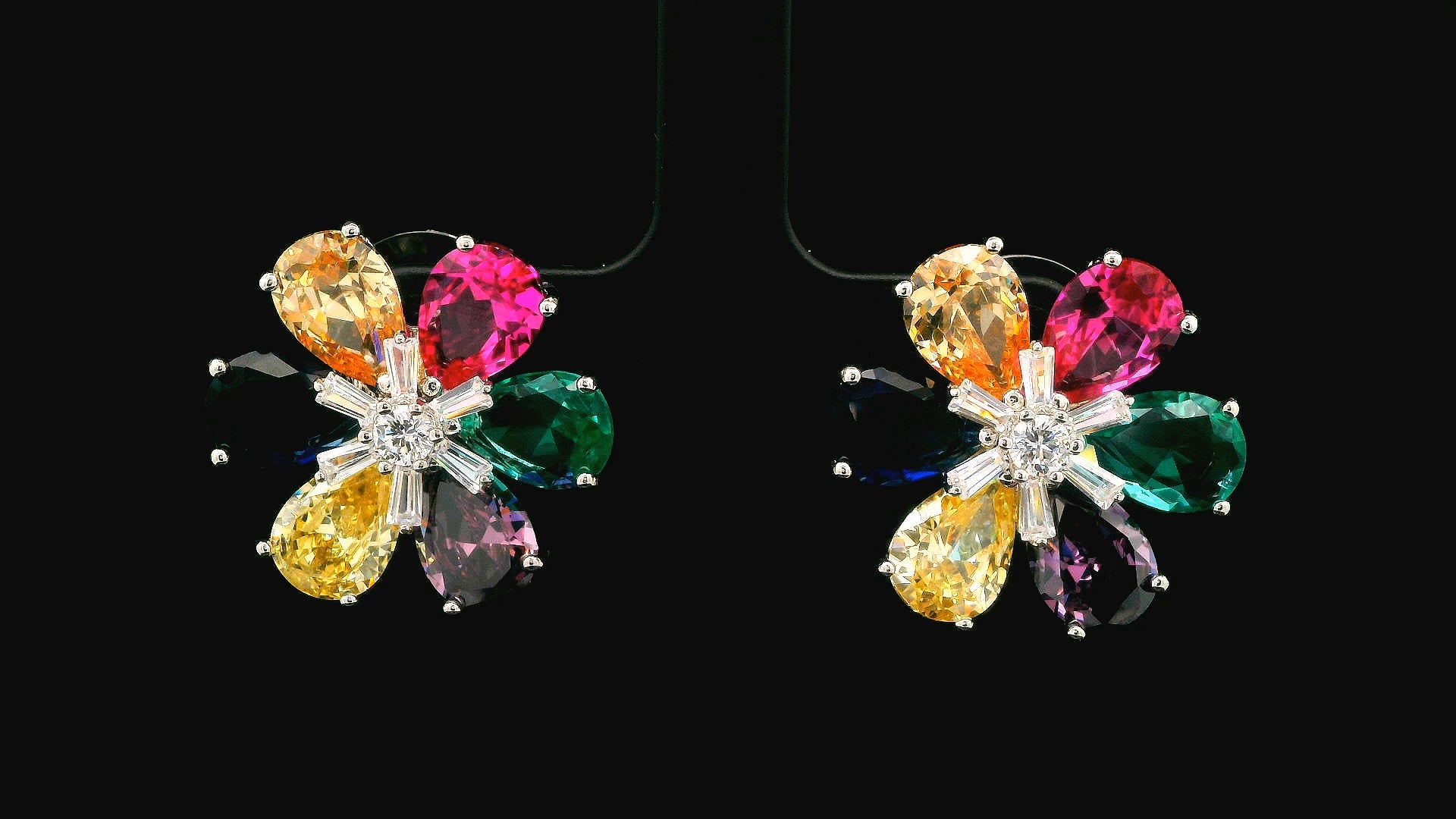 Zircon Earrings  23350
