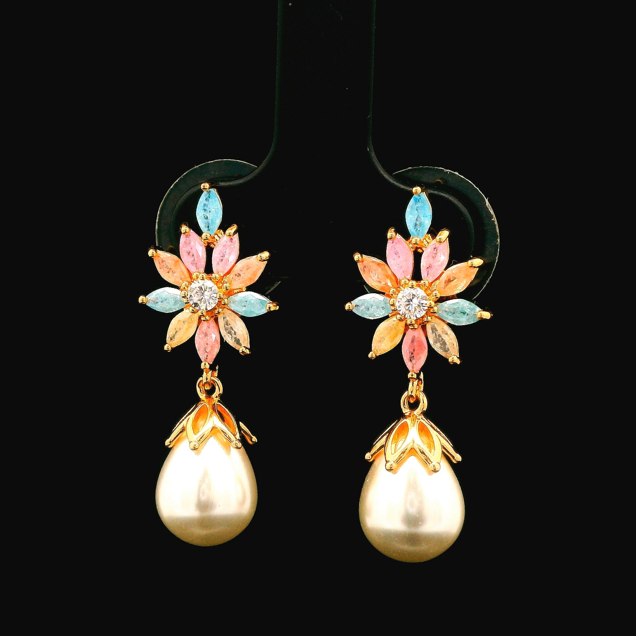 Zircon Earrings  23555