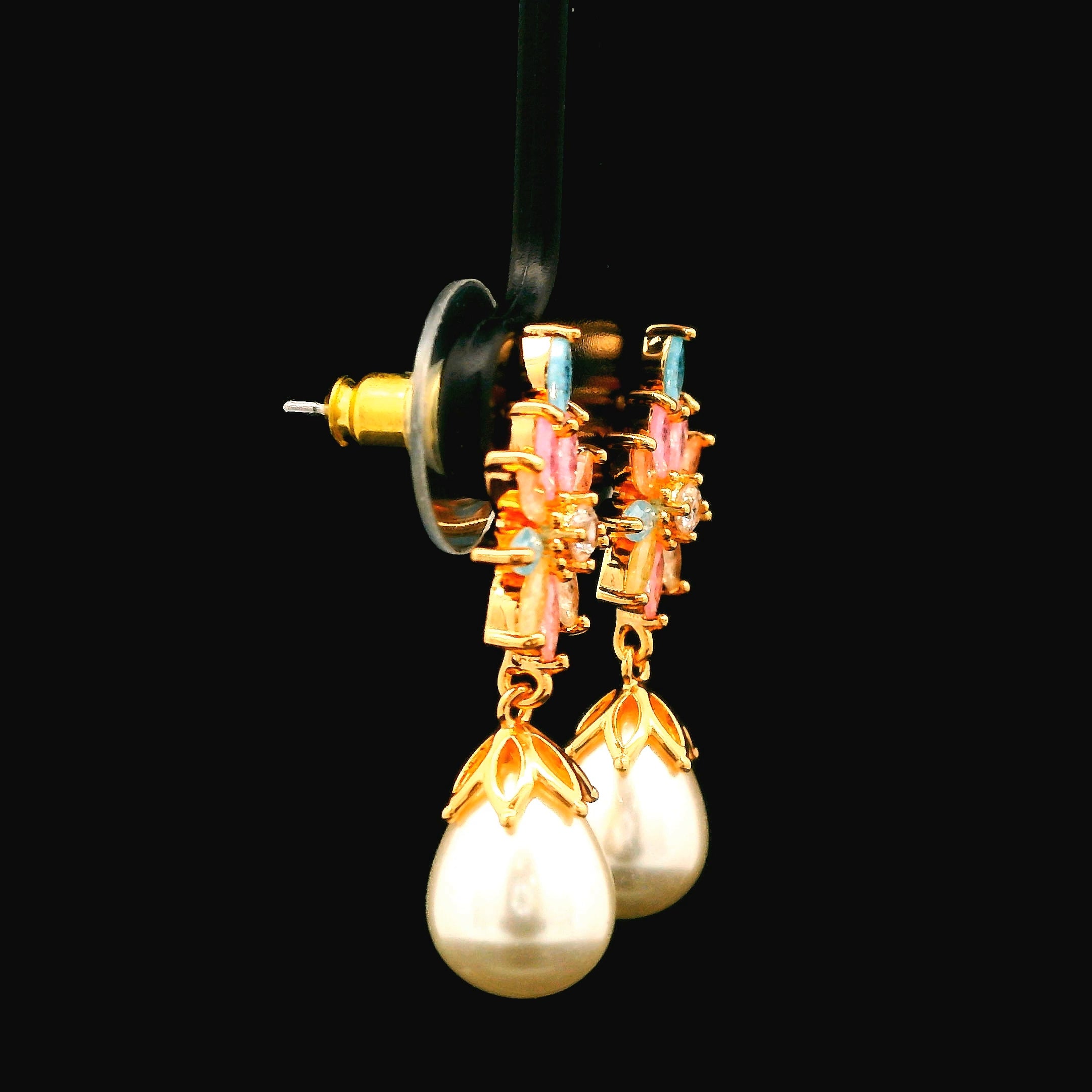 Zircon Earrings  23555