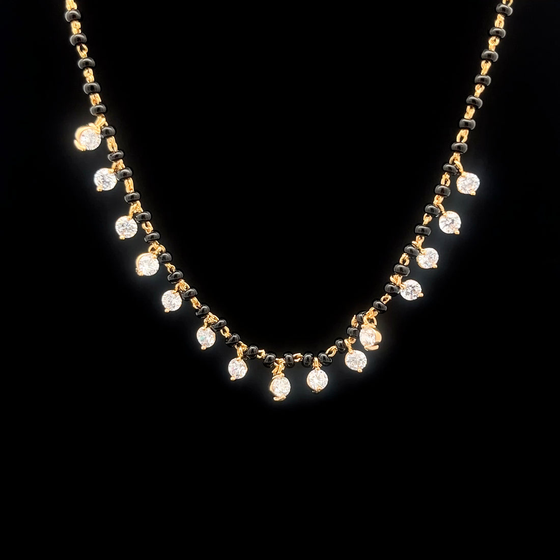 Zircon Mangalsutra  23571